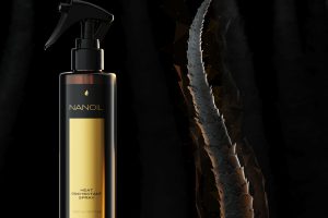 Entdecken Sie neues Hitzeschutzspray für Haare von Nanoil